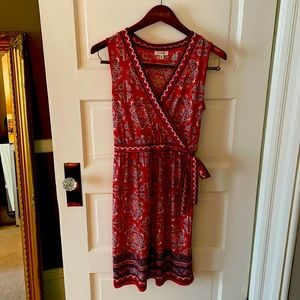 Max Studio orange dress